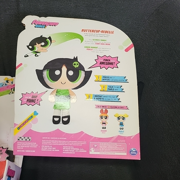 2016 NIB The Powerpuff Girls Speak To Me Dolls Blossom Buttercup & Bubbles - Picture 7 of 8